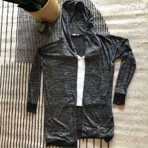 Gap Soft Long Hooded Cardigan